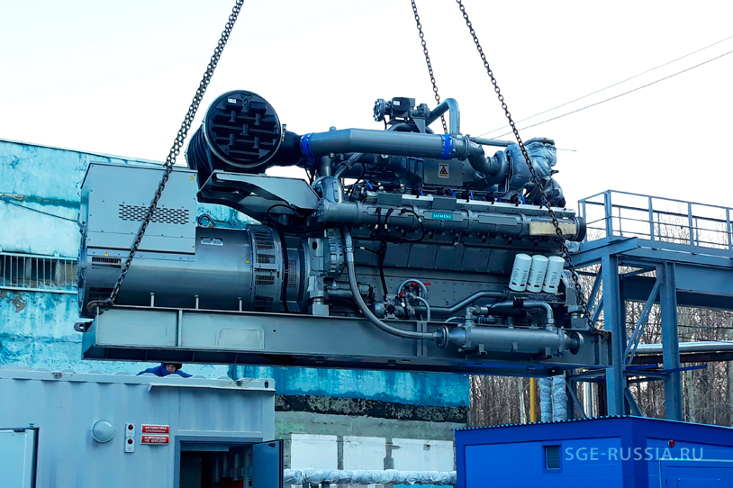 Поставка ГПУ Siemens на объект в г.Казань 3