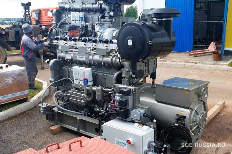 Отгрузка SIEMENS ENERGY 2 x 303 кВт-4